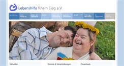 Desktop Screenshot of lebenshilfe-rheinsieg.de